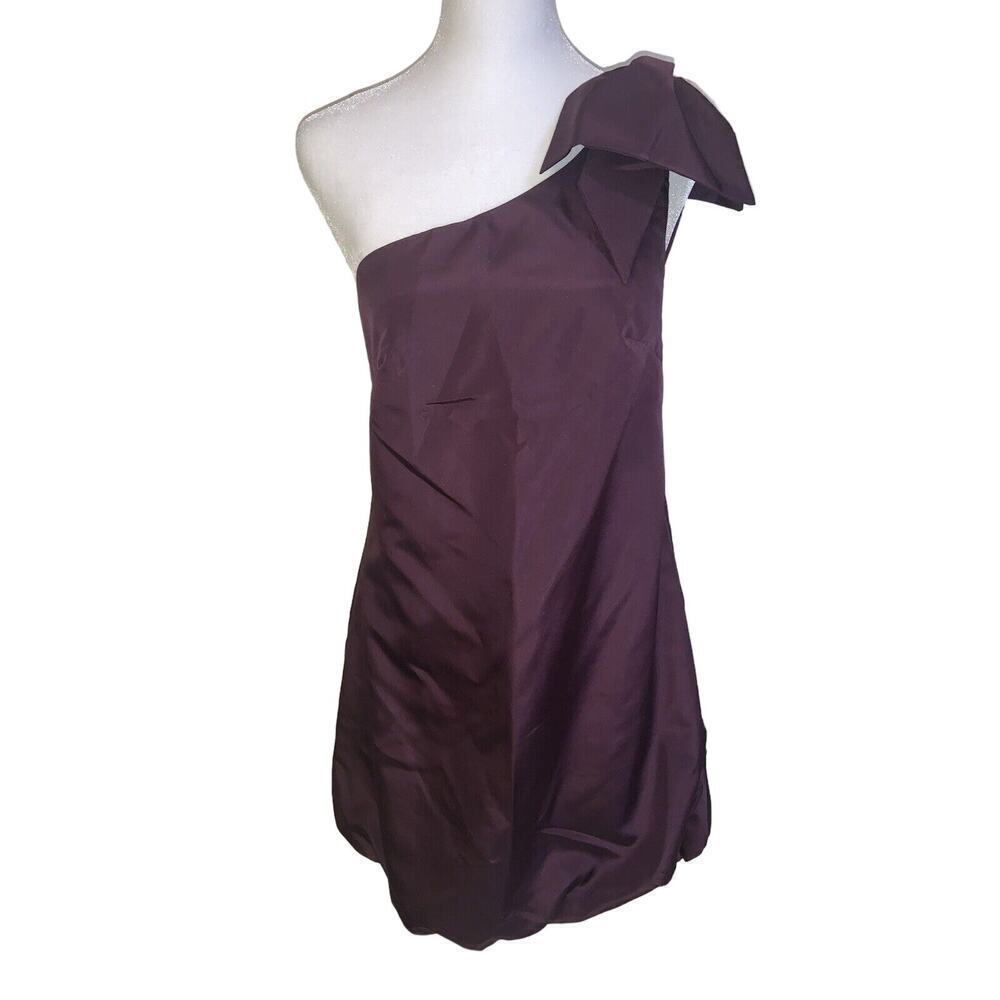 Ballet Core Bow Vintage Dress Y2K purple holiday glam formal party